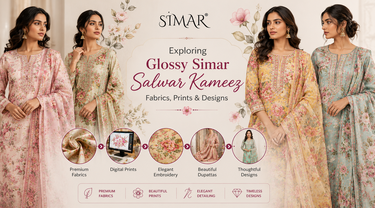 Glossy Simar Salwar Kameez
