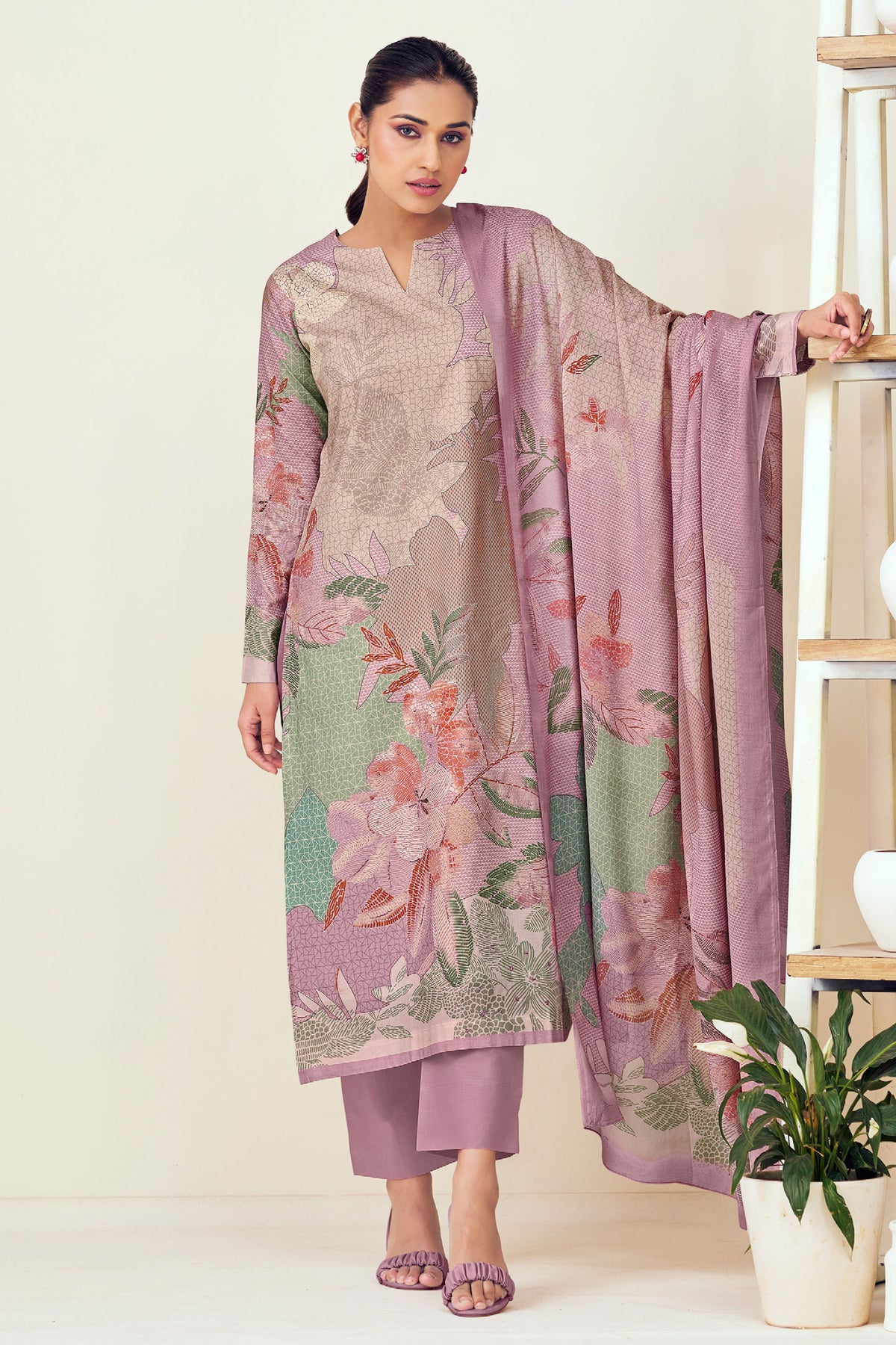Pure Lawn Cotton Digital Print Daily Wear Salwar Kameez